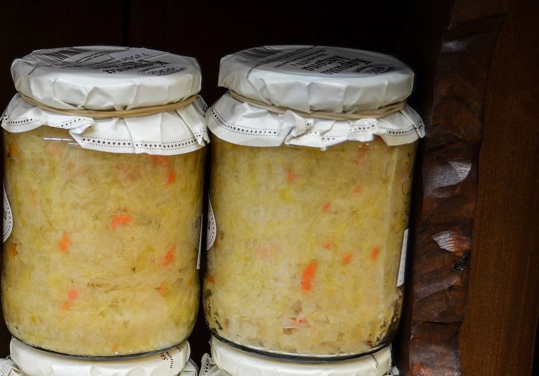 Kapusta kiszona w słoikach 1 Kapusta kiszona w słoikach