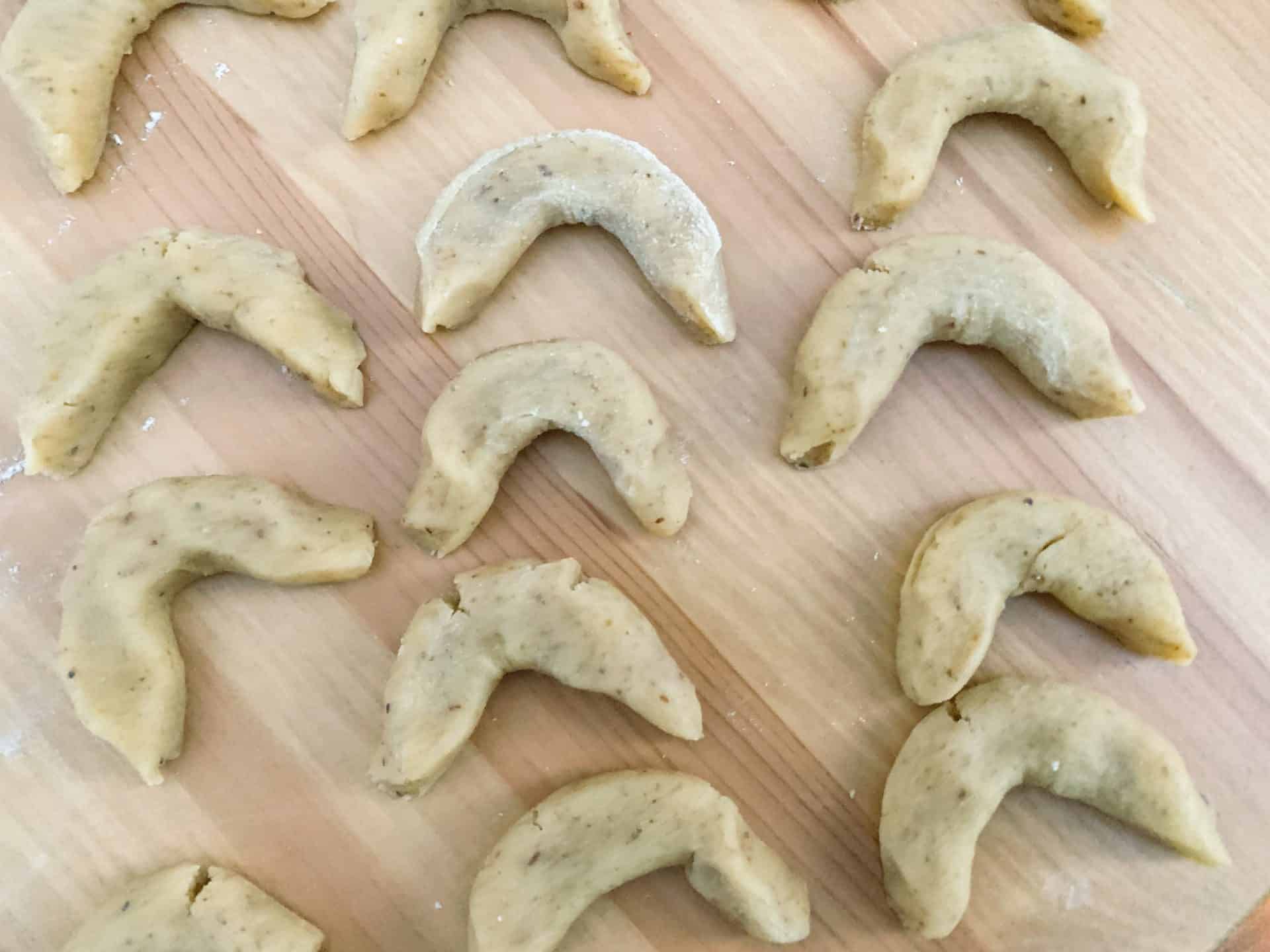 Austriackie ciasteczka bożonarodzeniowe - Vanillenkipferl