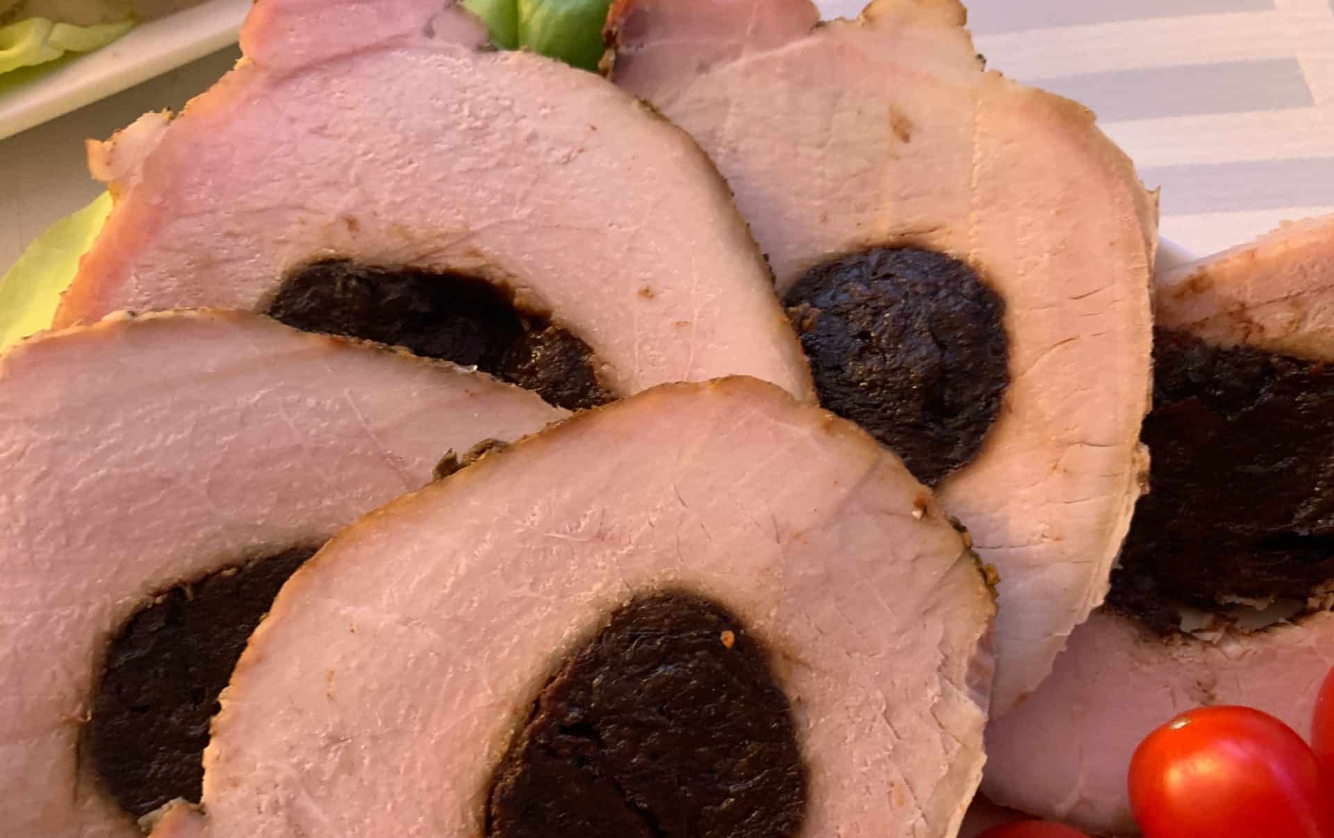 Schab ze śliwką
