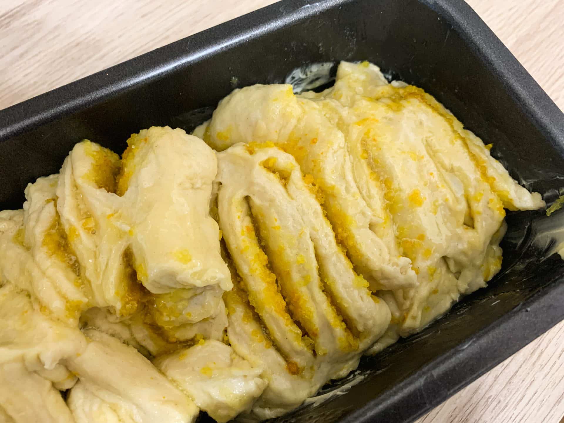 Ciasto drożdżowe cytrynowe