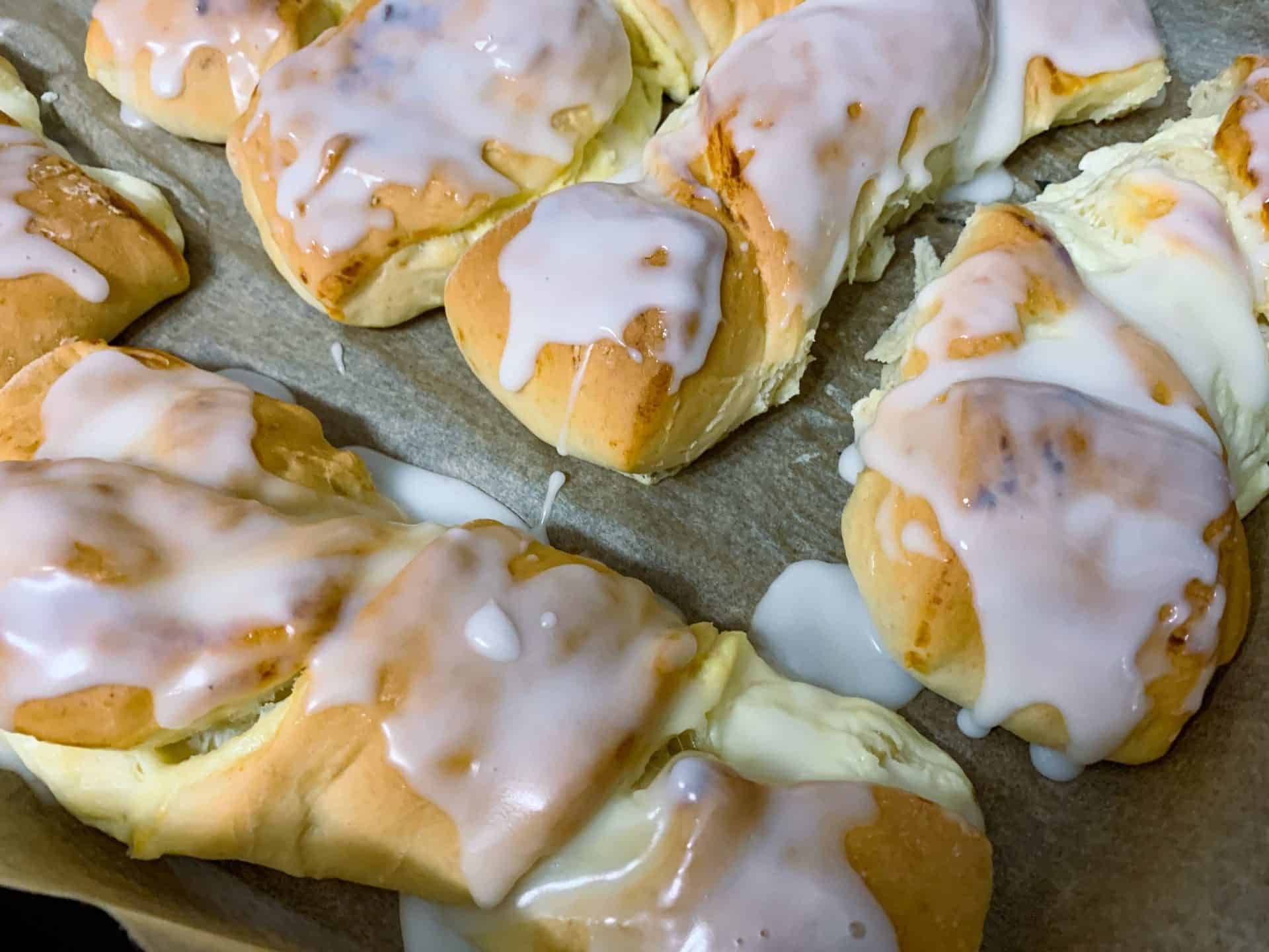 Drożdżówki z serem