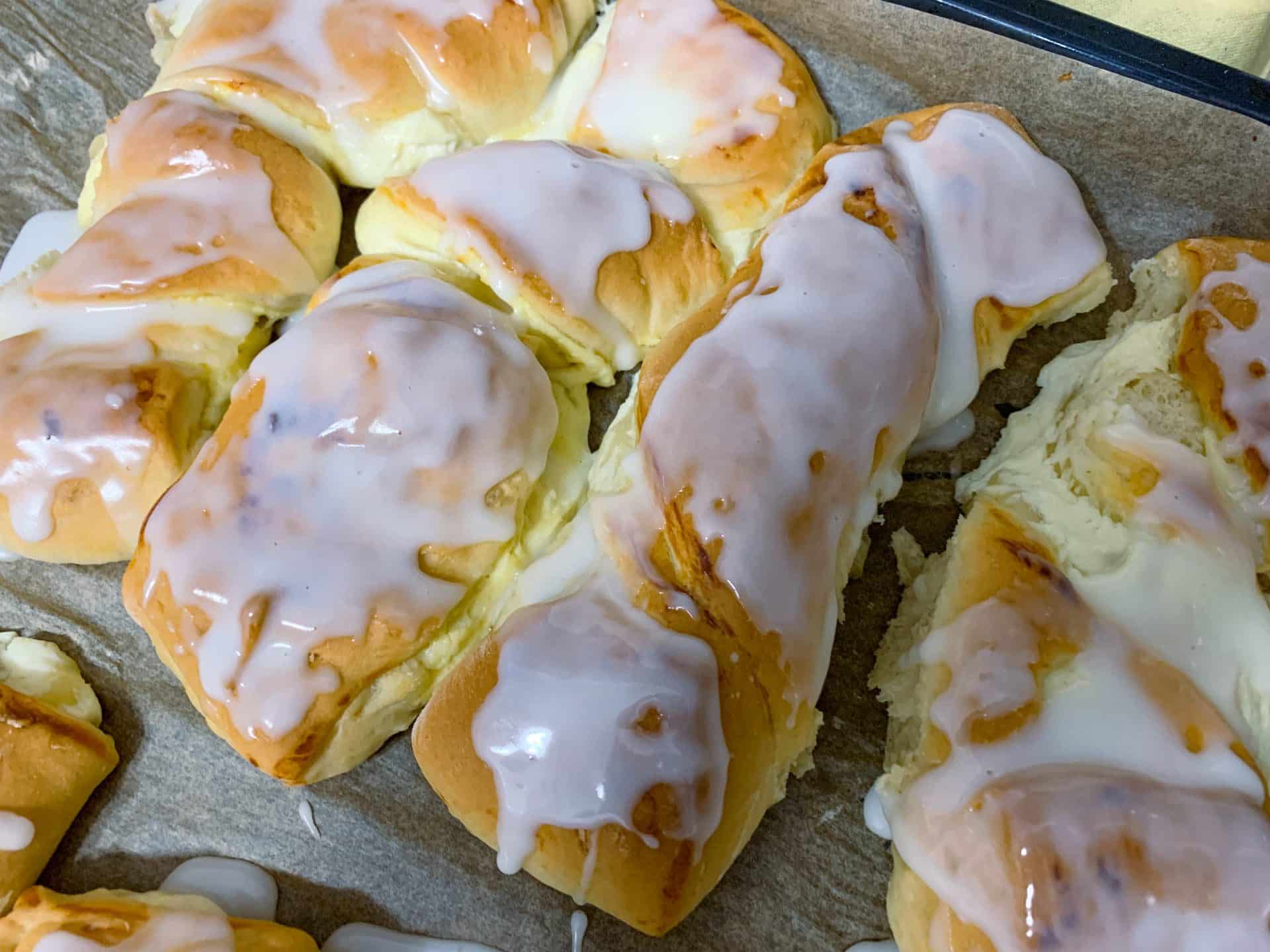 Drożdżówki z serem