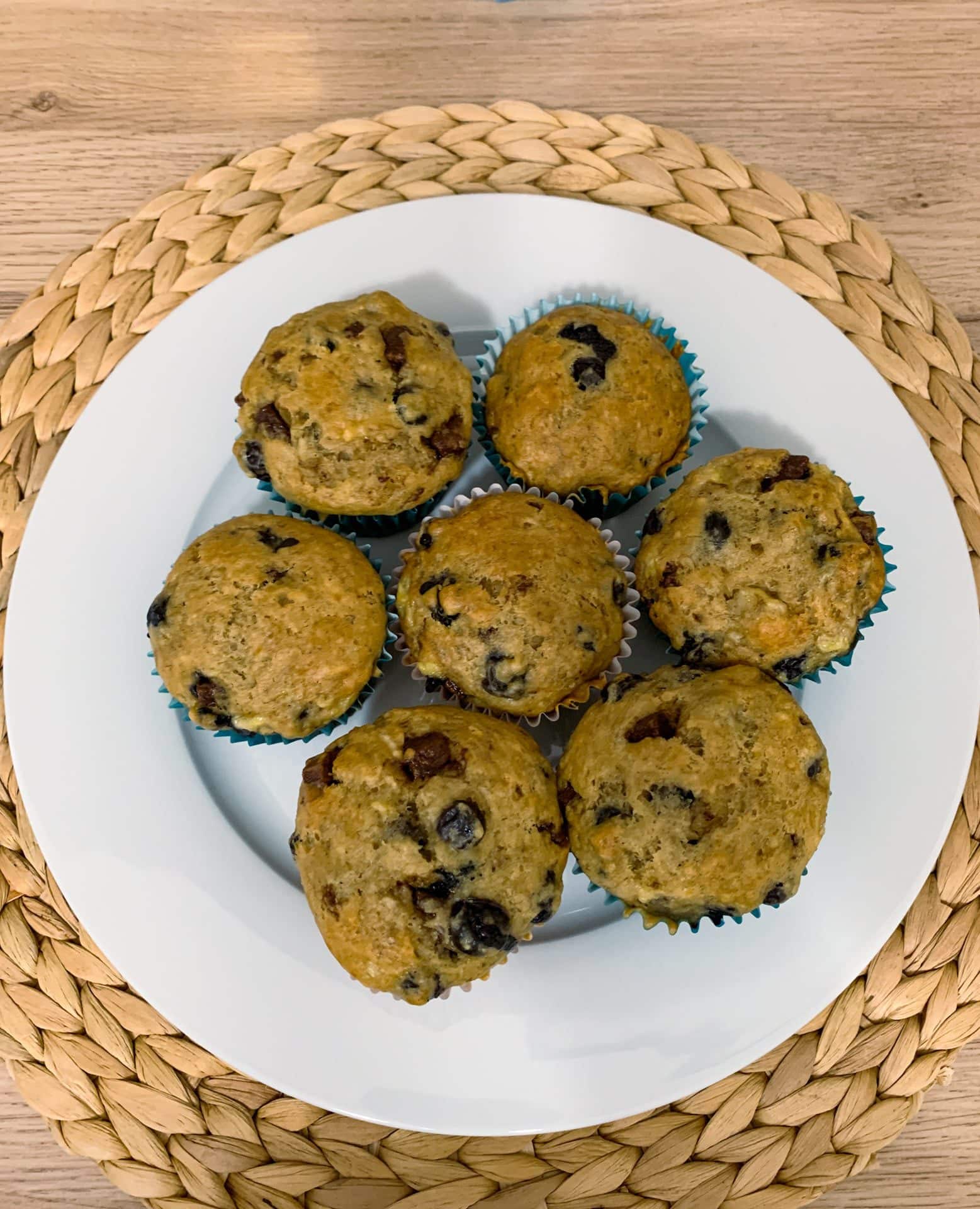 Babeczki z borówkami i czekoladą