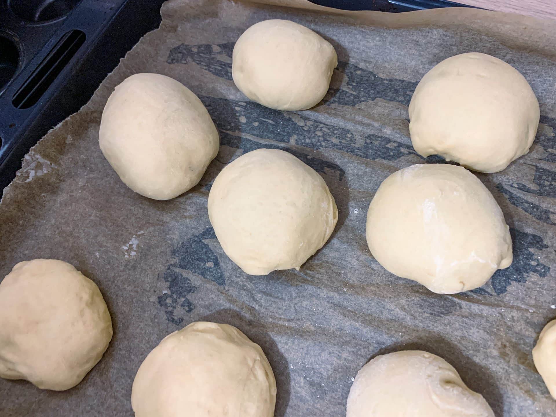 Bułki drożdżowe pszenne