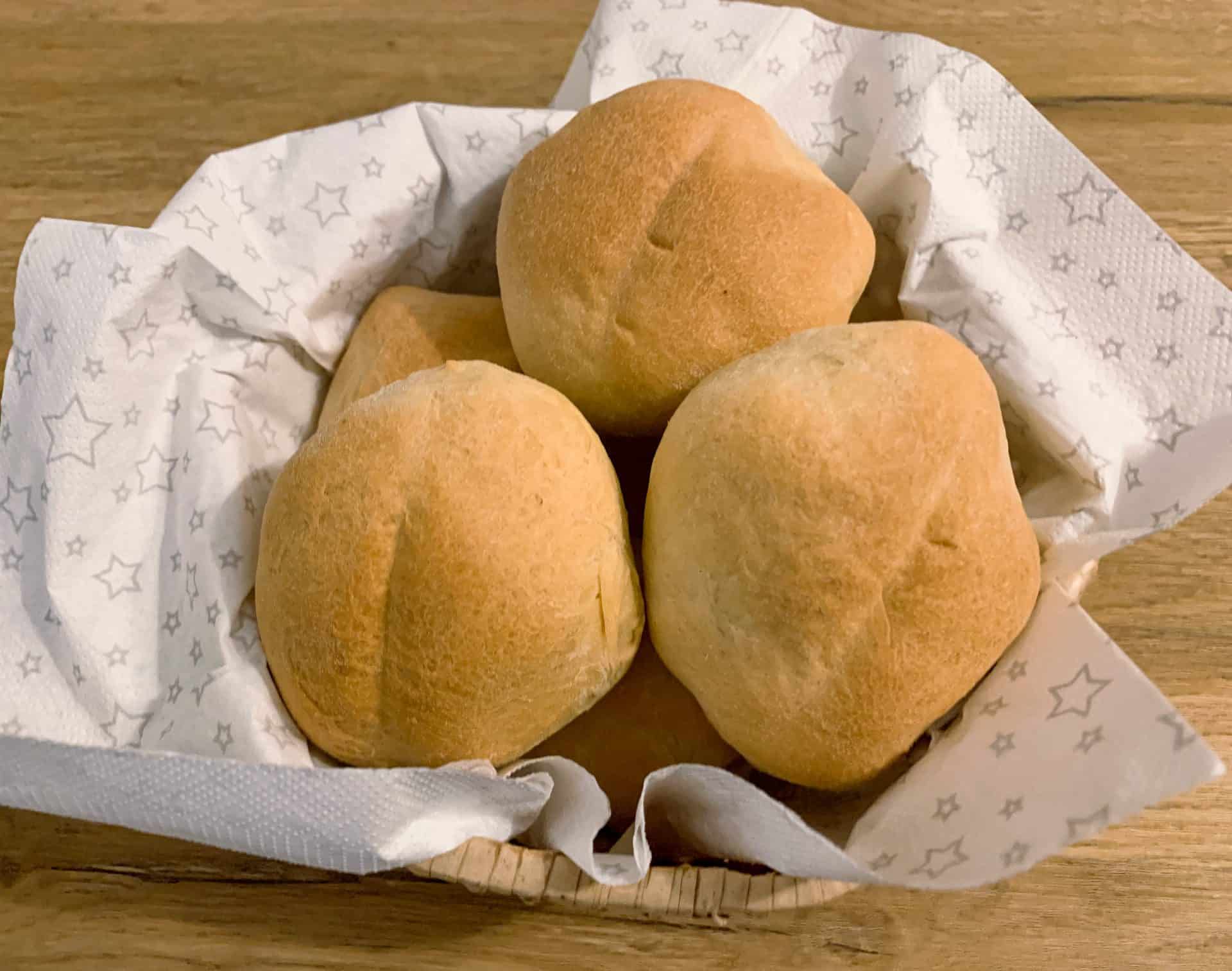 Bułki drożdżowe pszenne