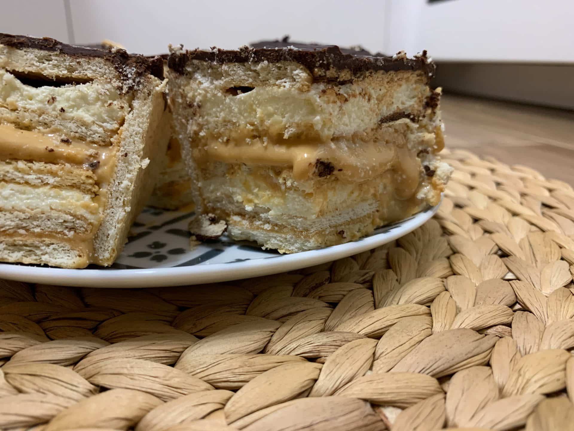 Przysmak mnicha - ciasto bez pieczenia