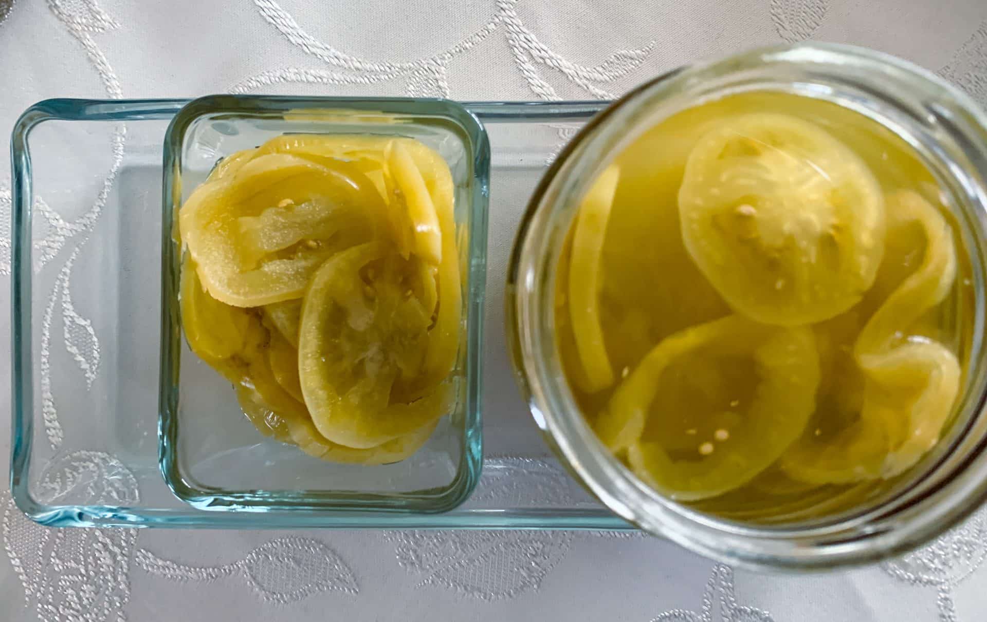 Sałatka z zielonych pomidorów