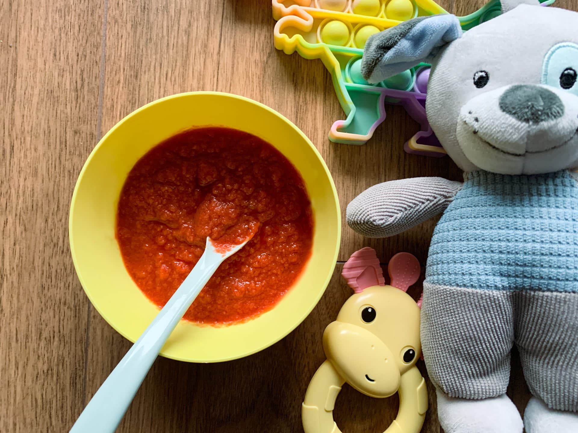 Zupa z burakiem dla niemowlaka