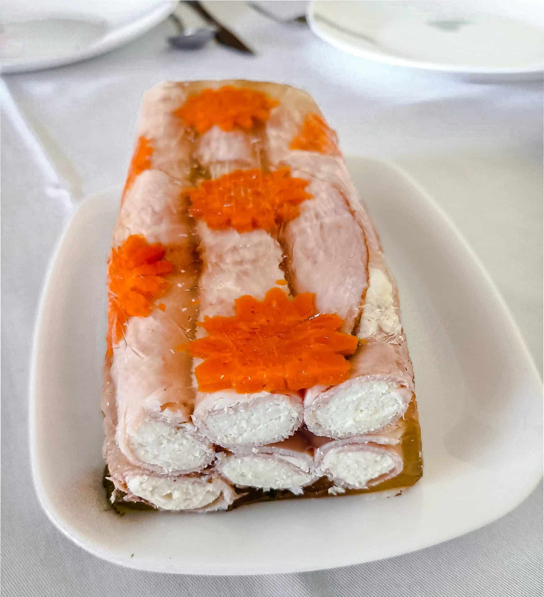 Roladki z chrzanem