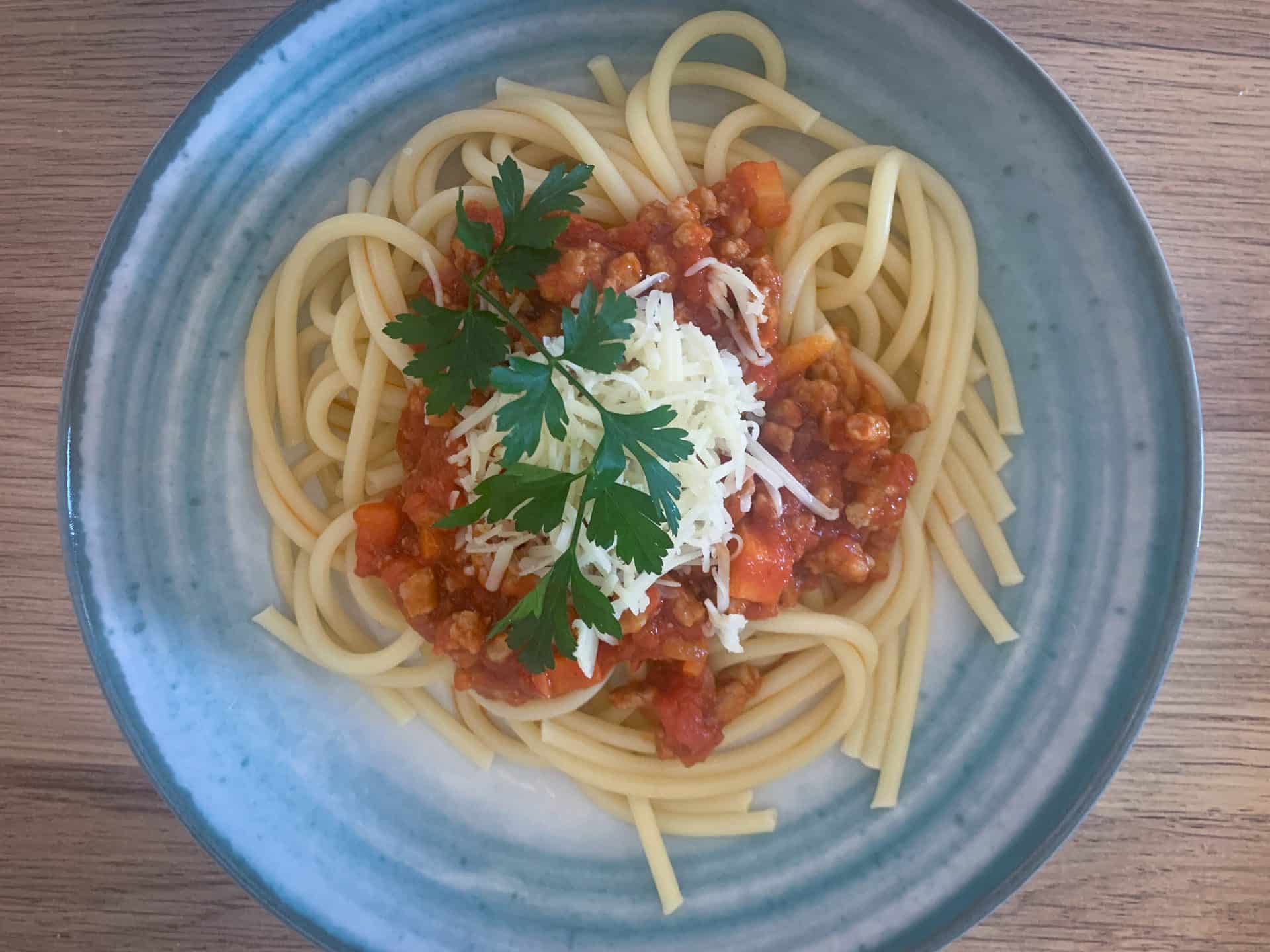 Makaron z sosem dla dzieci