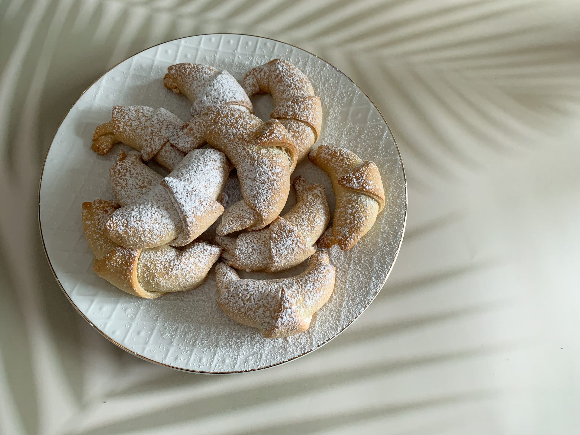 Rogaliki krucho drożdżowe