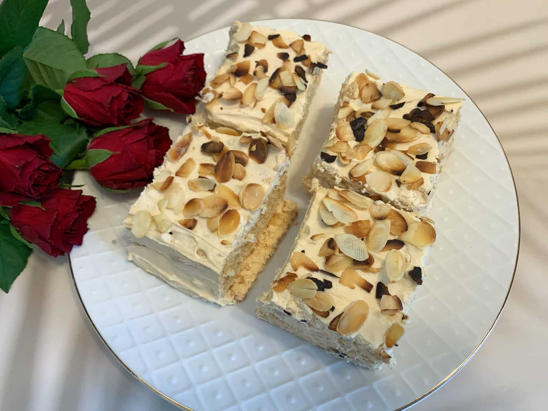 Ciasto z chałwą bez pieczenia