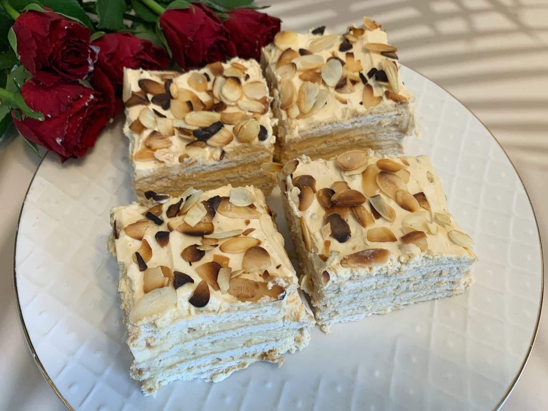 Ciasto z chałwą bez pieczenia