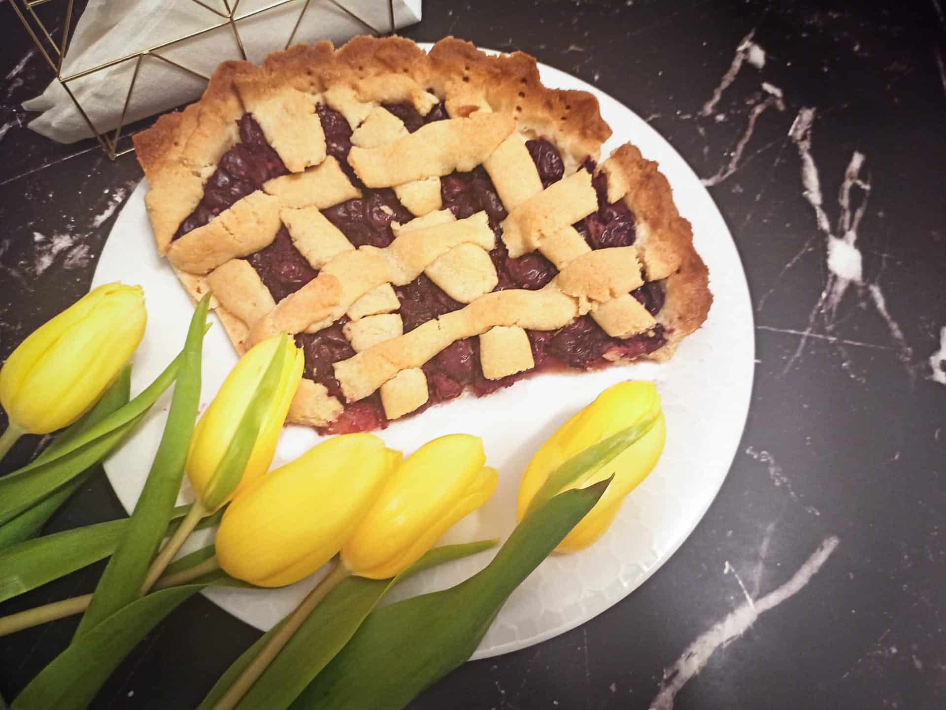Tarta z wiśniami