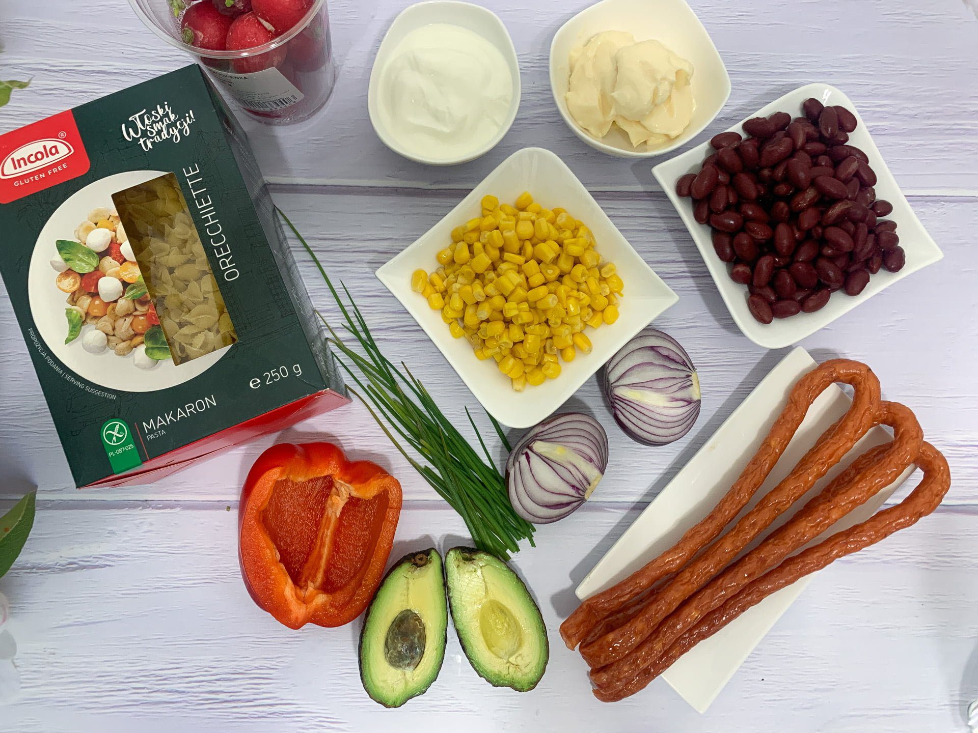 Bezglutenowa sałatka meksykańska