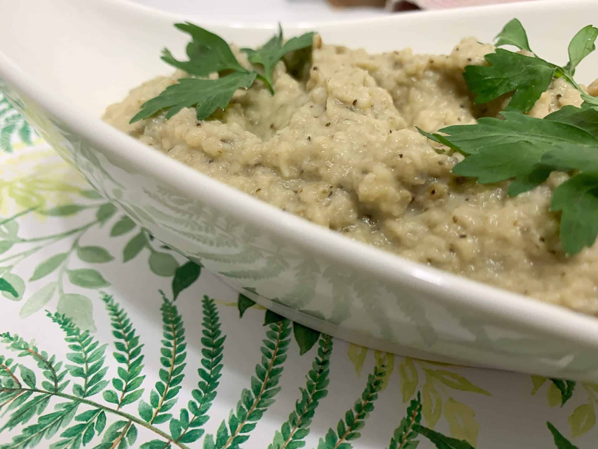 Pasta z pieczonego bakłażana przepis