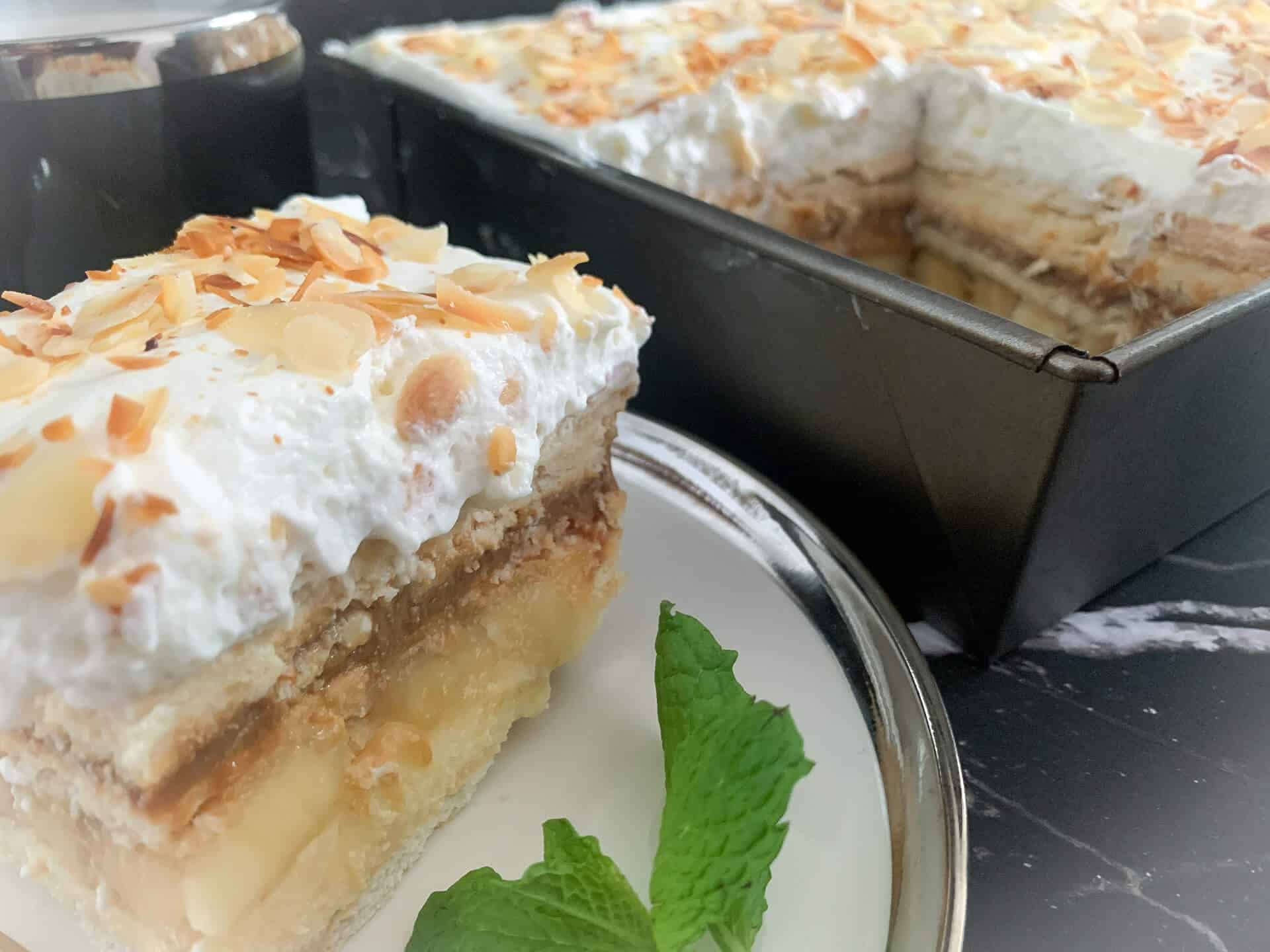 Ciasto bananowa krówka