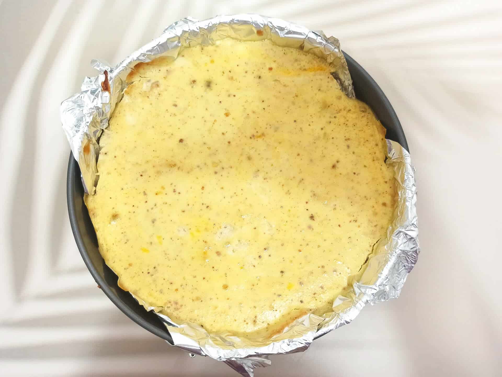 Keto sernik pistacjowy 5 Keto sernik pistacjowy