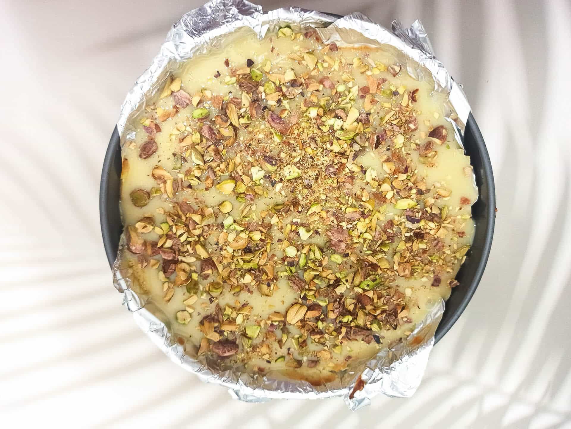 Keto sernik pistacjowy 7 Keto sernik pistacjowy