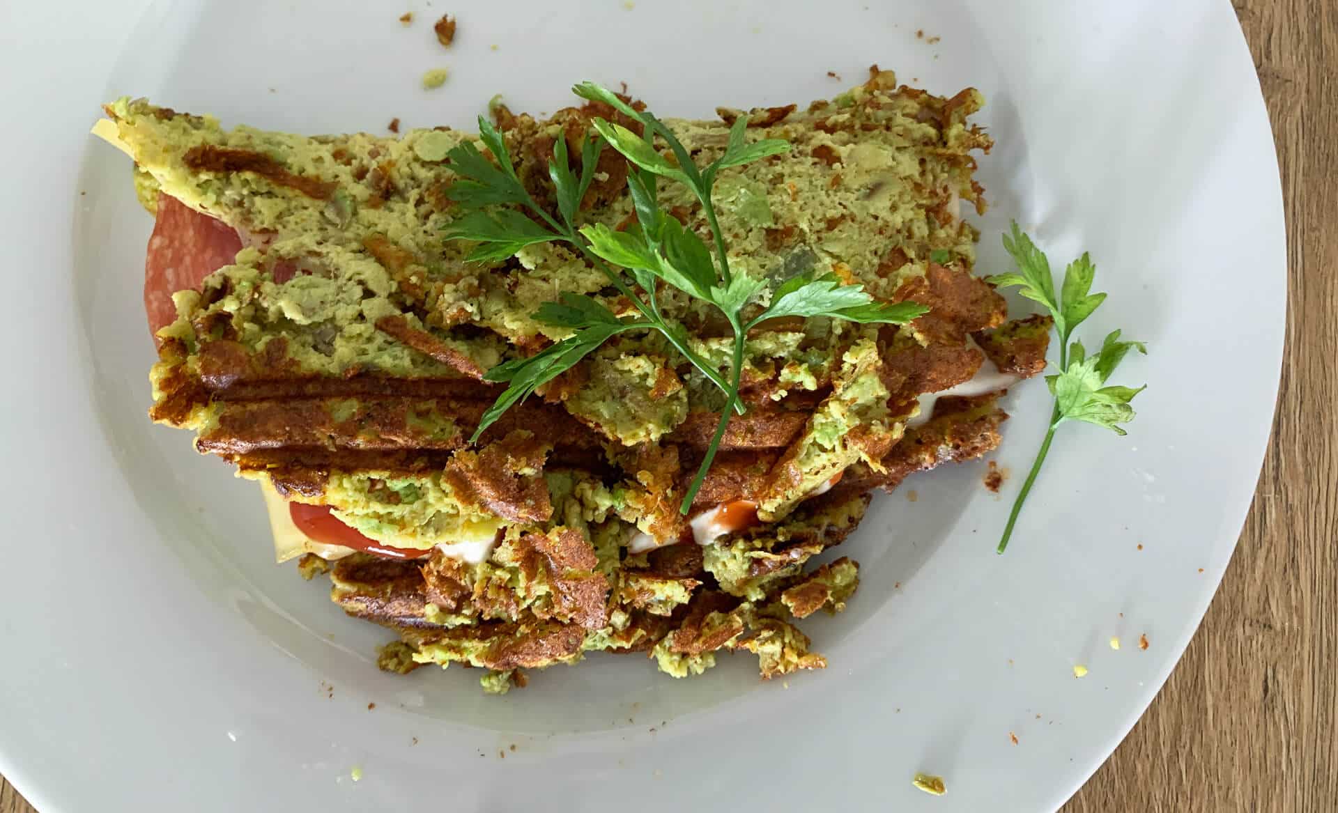 Grillowana kanapka keto