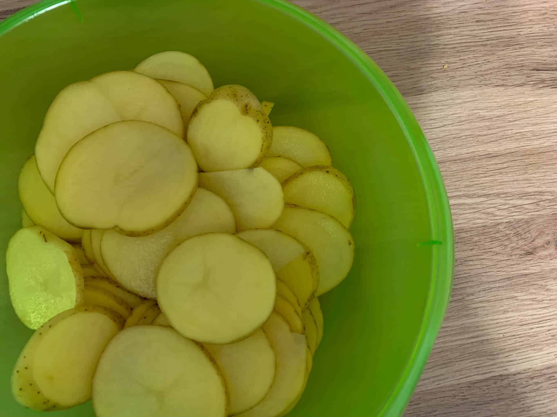 Smażone talarki ziemniaczane