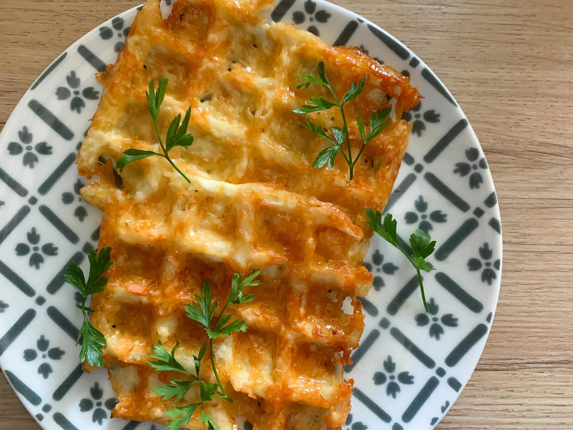 Keto gofry serowe w 10 minut