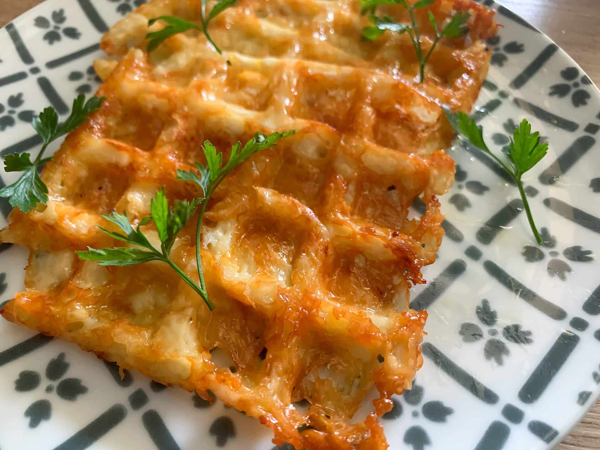 Keto gofry serowe w 10 minut