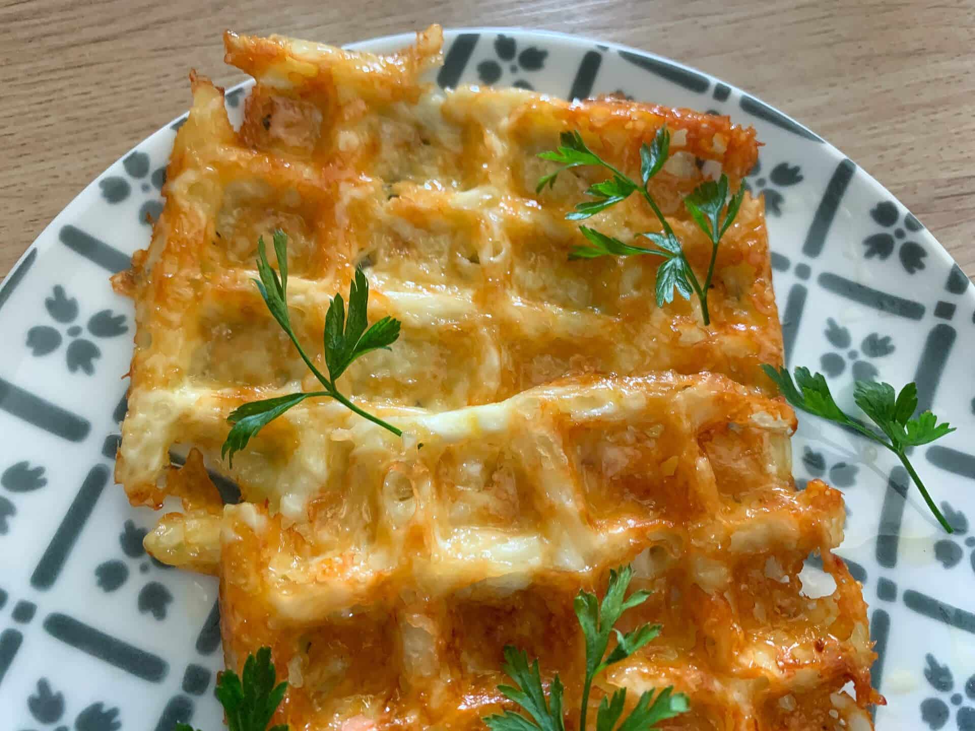 Keto gofry serowe w 10 minut