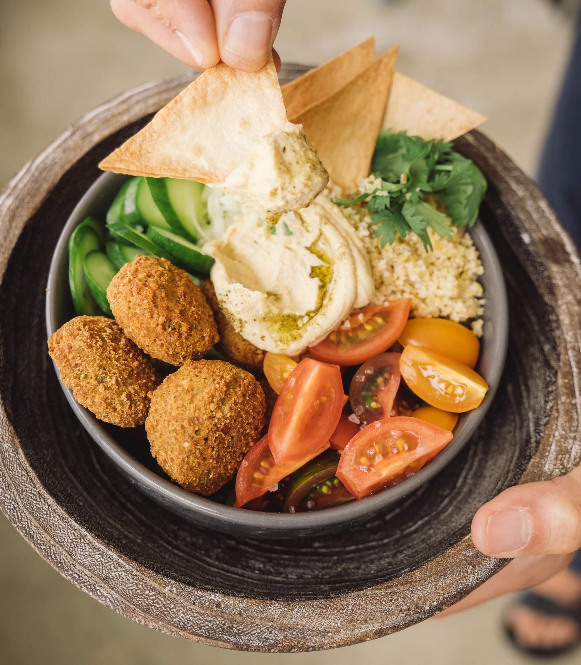 Kuchnia śródziemnomorska - Falafel (Bliski Wschód)