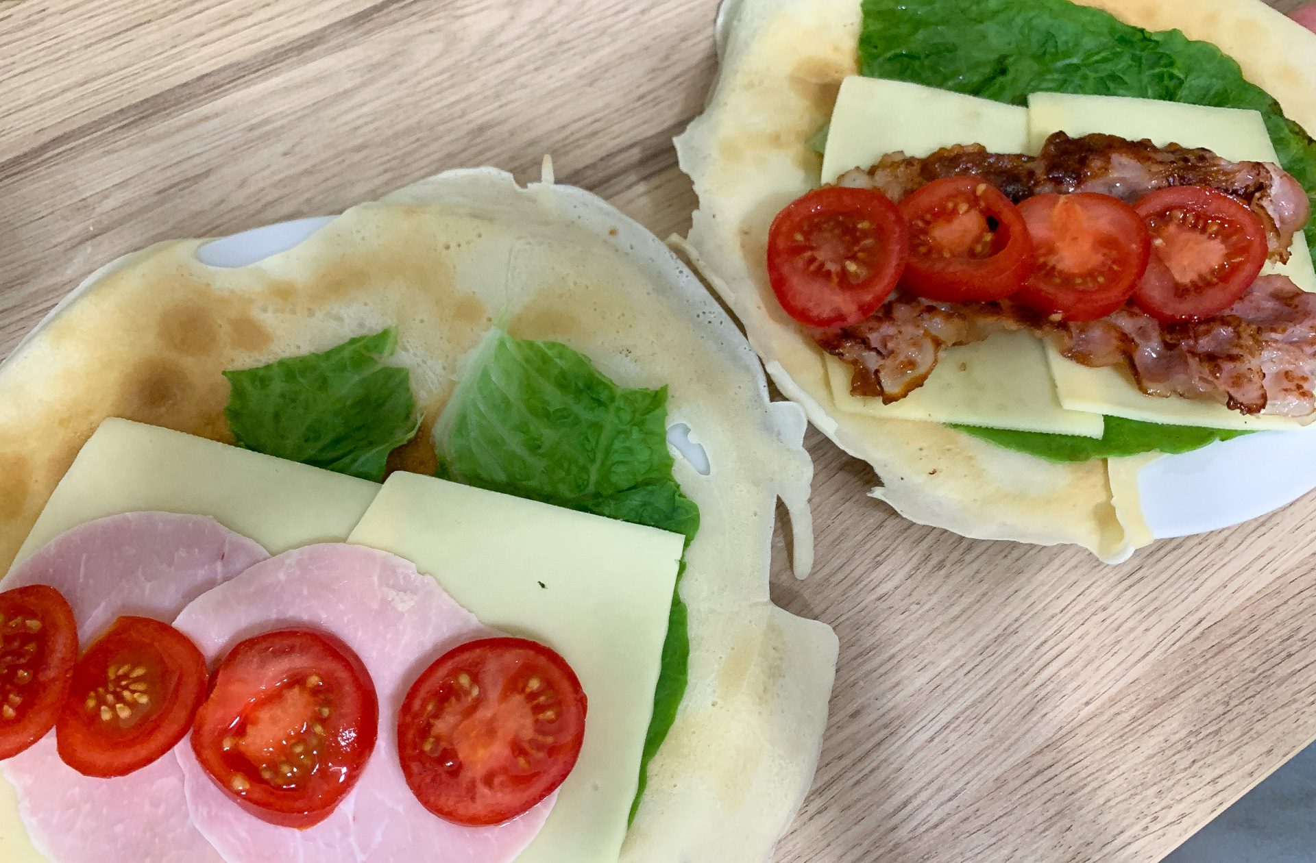 Kanapki z naleśników