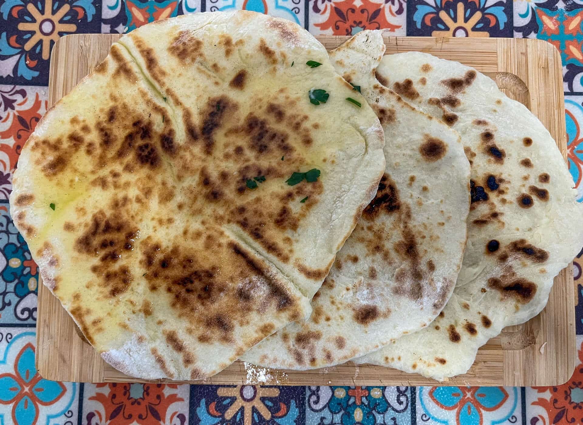 Chlebki naan 5 Chlebki naan