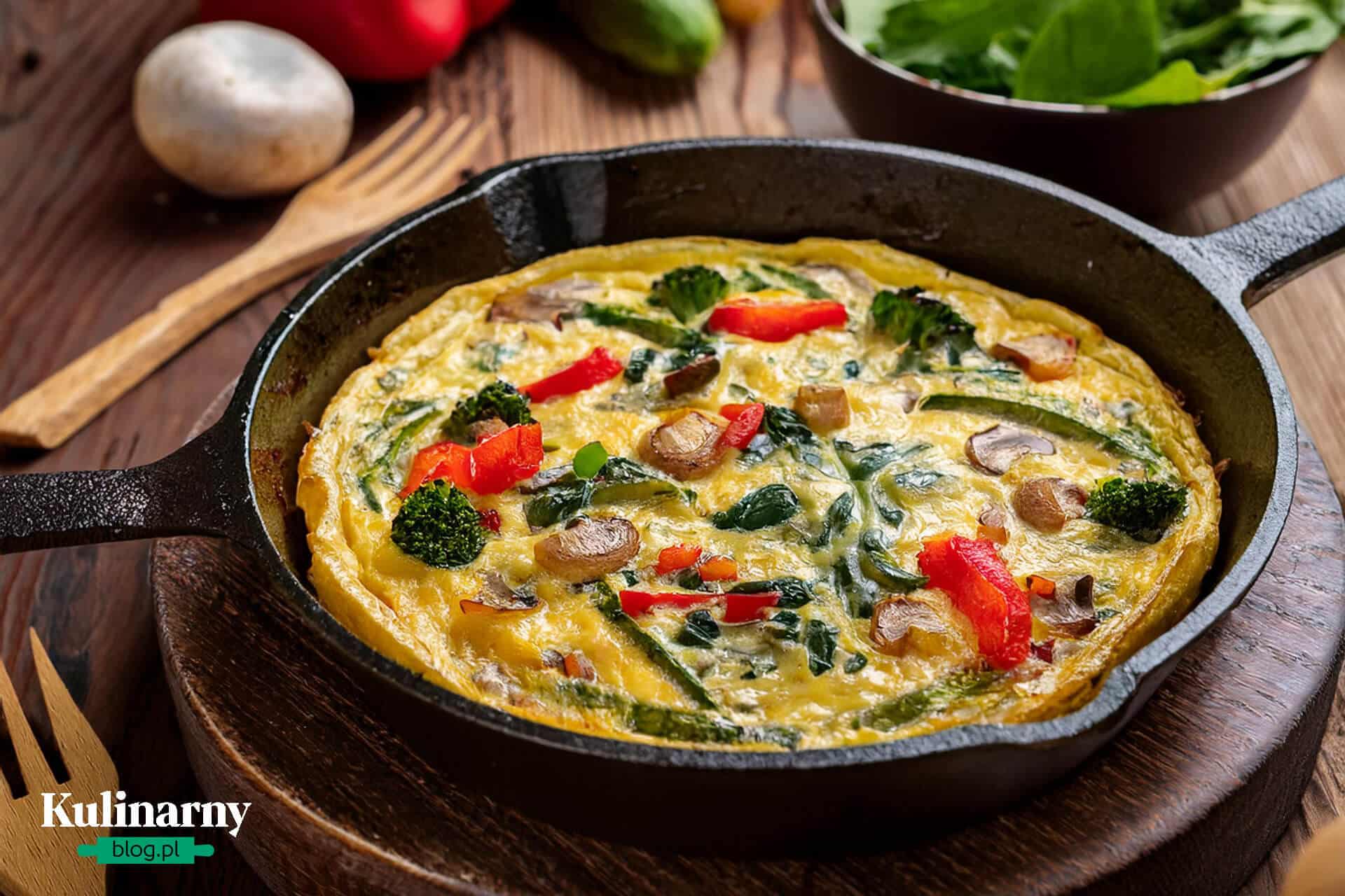 Frittata z resztek warzyw