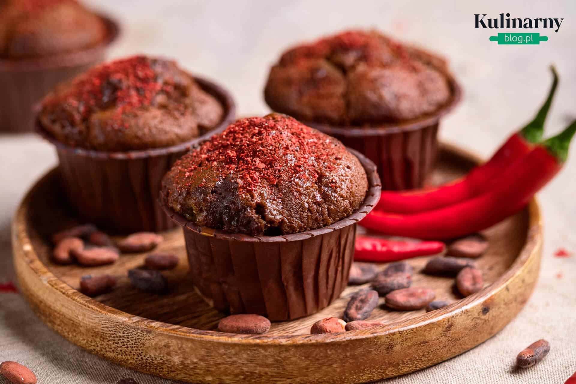 Muffiny z chili i czekoladą