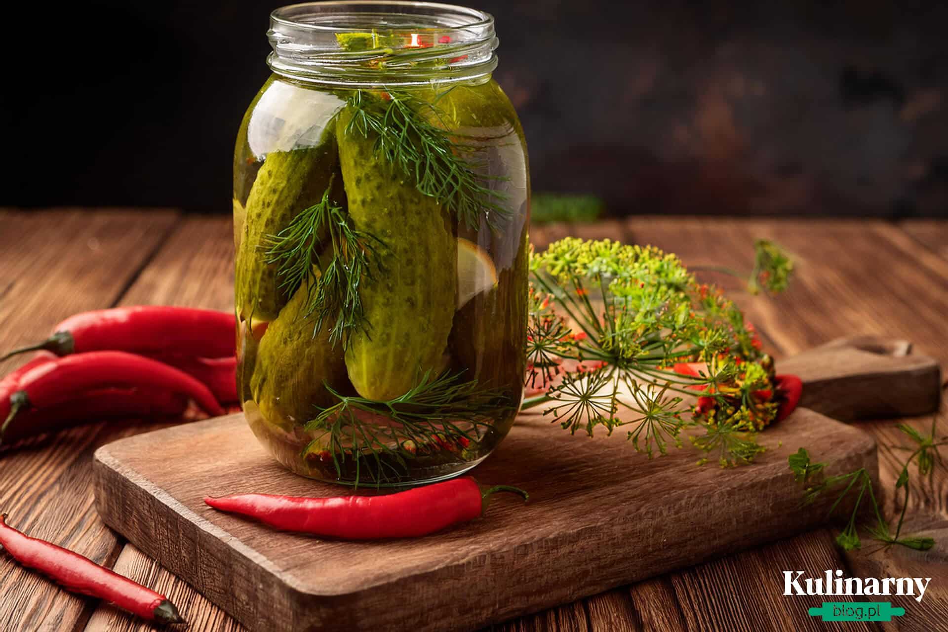 Przepis na ogórki z chili - KulinarnyBlog.pl