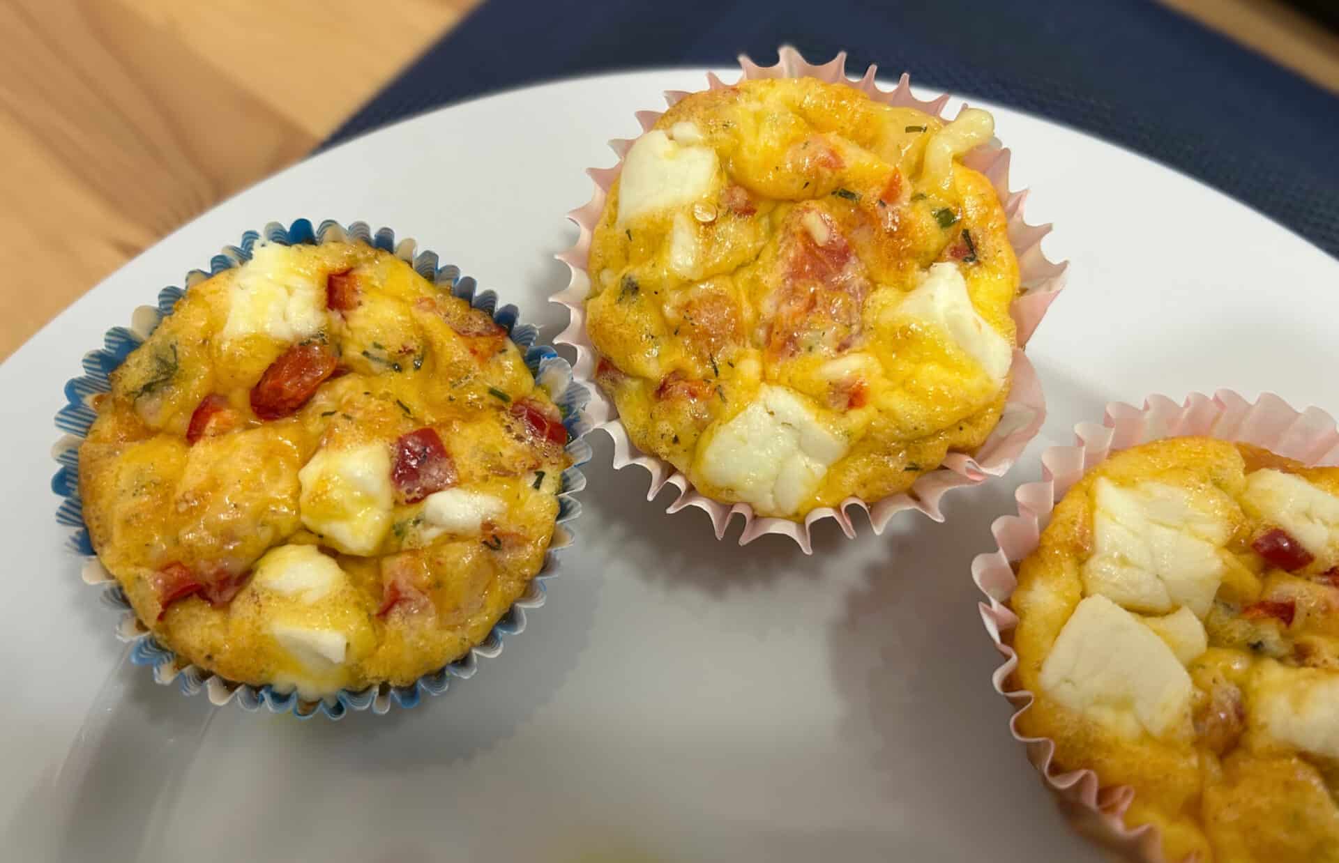 Keto muffiny jajeczne