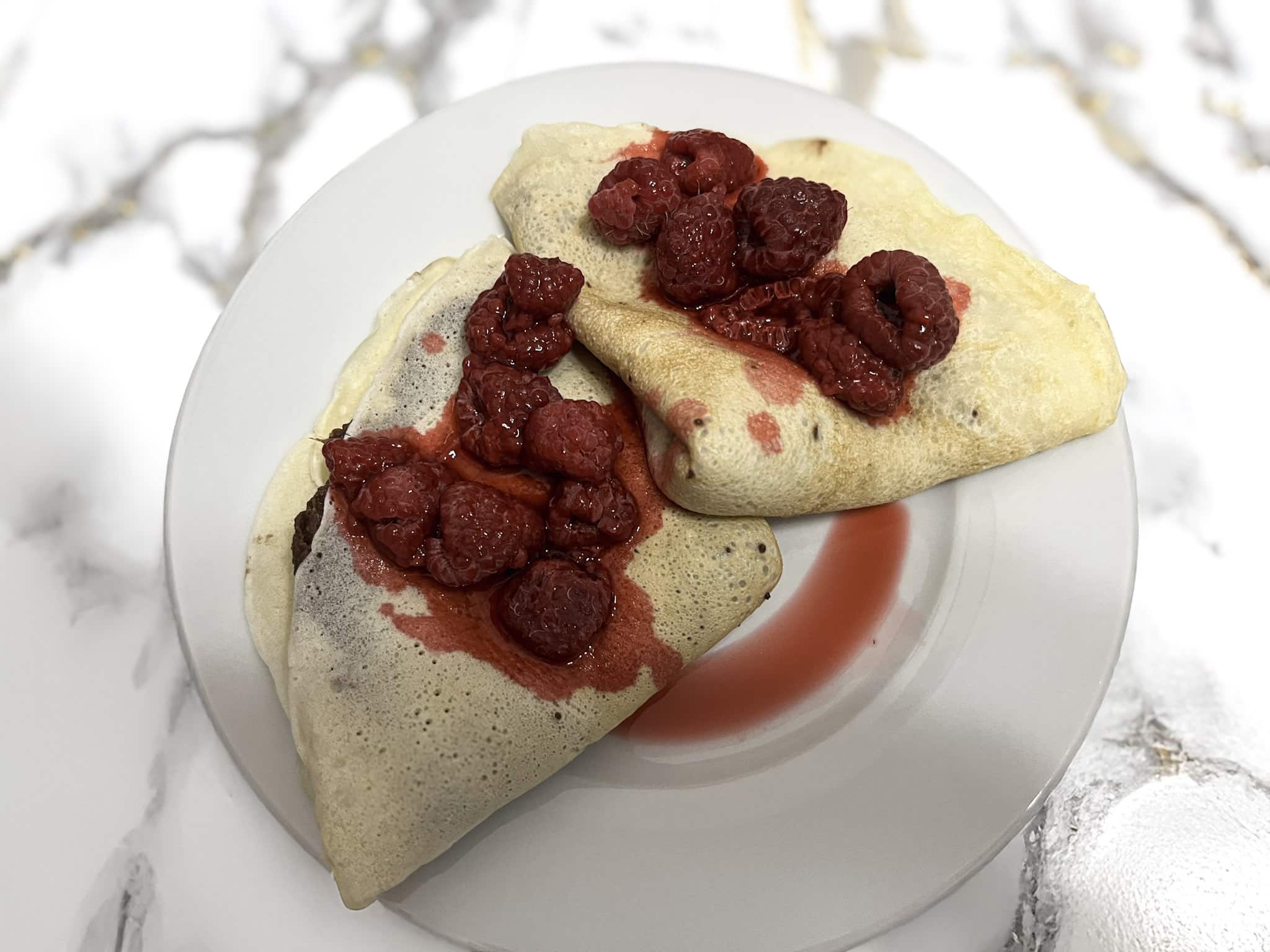 Naleśniki z domową nutellą z daktylami