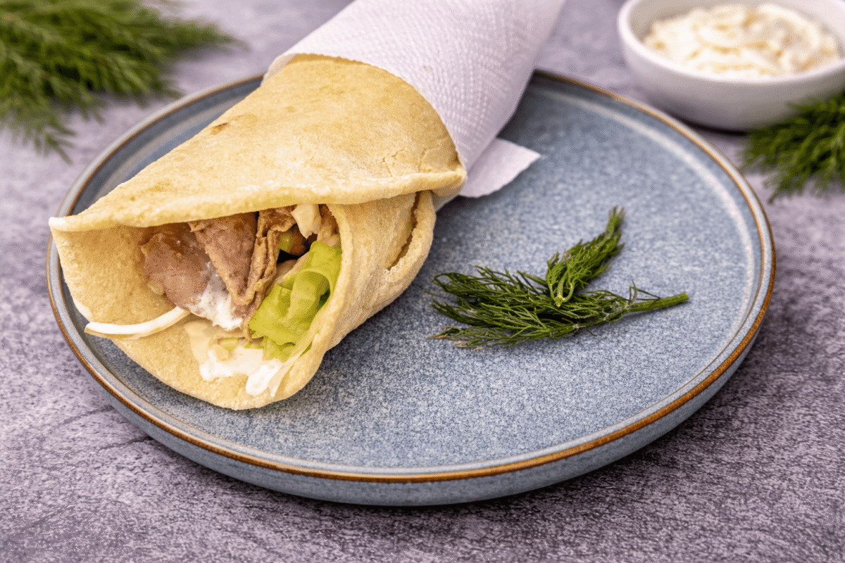 Domowy kebab z wołowiną